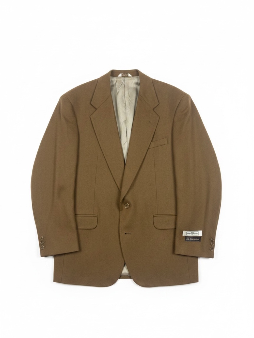 Courtenay 100% Cashmere Sports‎ Coat Blazer Camel Men’s 44L NWT Deadstock